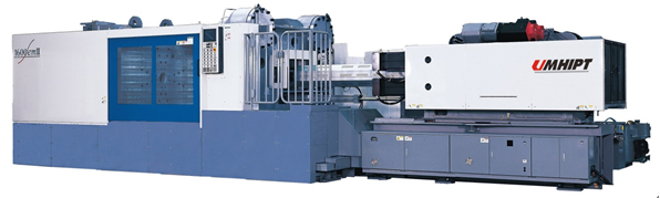 Injection molding machine manufactured by U-MHI Platech